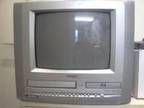 T.V DVD VCR COMBI Matsui 14inch t.v with D.V.D VCR bilt....