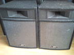 peavey pro 15 speakers and amp