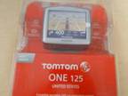 TOM TOM ONE 125 3.5 touchscreen gps navigation brand new....