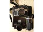 OLYMPUS 0M30 aperture priority/manual slr with std....