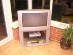 28 inch Sharp TV with stand