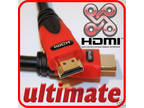 1M CAT2 HDMI CABLE MULTI SHIELDED 1080p 1.3b 24K HD