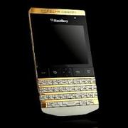 BLACKBERRY PORSCHE P9981 GOLD DESIGN (24 CARAT GOLD DESIGN) 